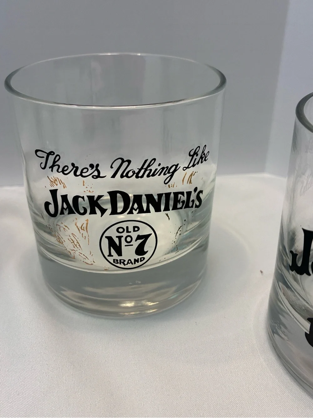 Jack Daniel's branded rocks/lowball glasses (Set of 4)